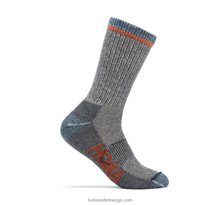 NR606201 merino blanding mannskapssokk kvinner slottsfjell Hoka