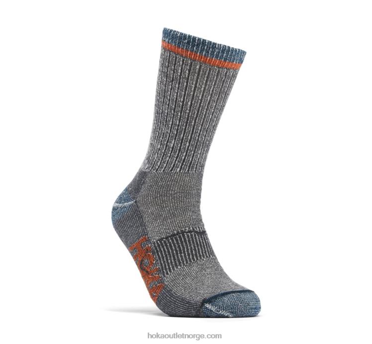 NR606201 merino blanding mannskapssokk kvinner slottsfjell Hoka