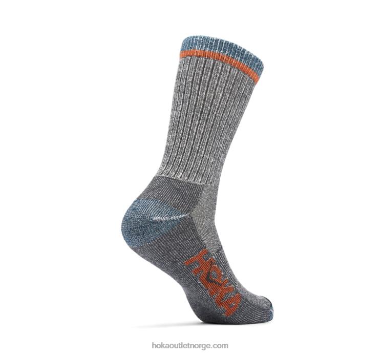NR606201 merino blanding mannskapssokk kvinner slottsfjell Hoka