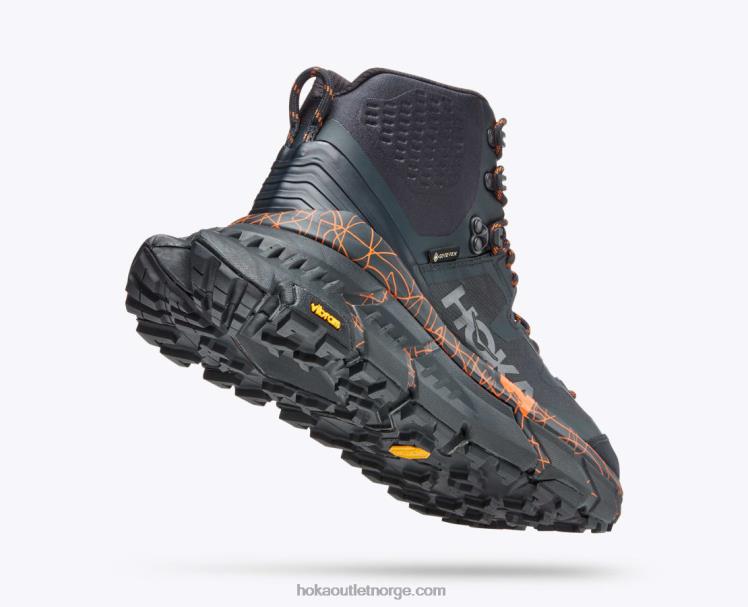 NR606200 tennine fottur gtx kvinner blå grafitt/persimmon oransje Hoka