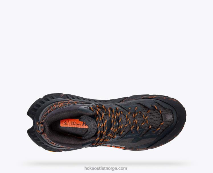 NR606200 tennine fottur gtx kvinner blå grafitt/persimmon oransje Hoka