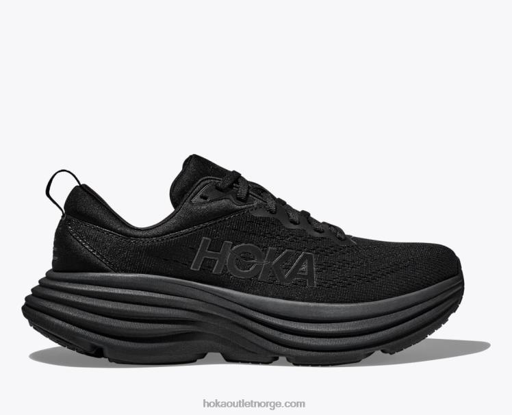 NR606246 bondi 8 kvinner svart Hoka