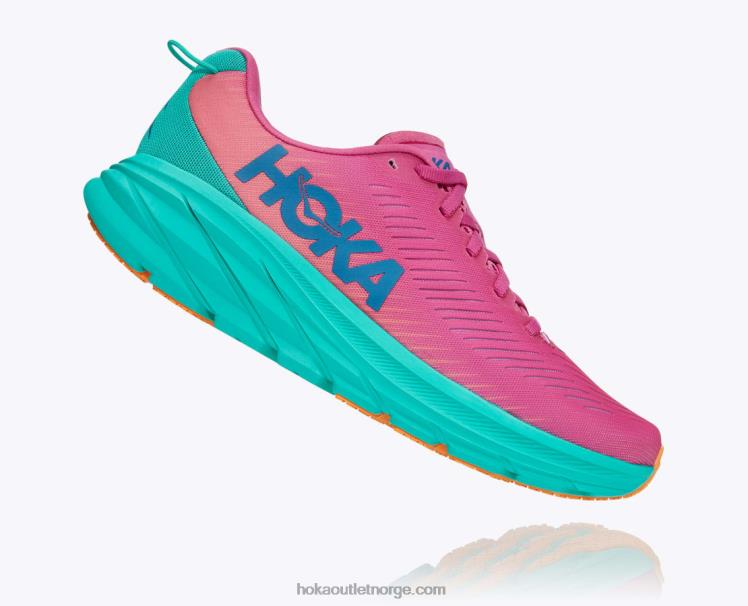 NR60639 rincon 3 kvinner flox rosa/atlantis Hoka