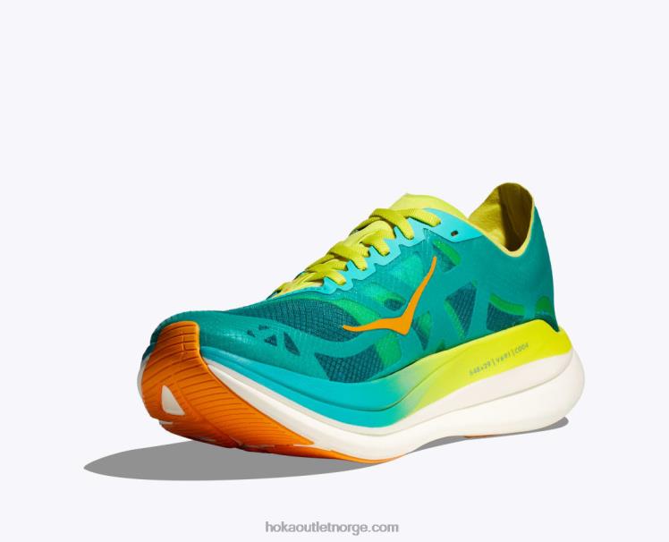 NR60640 rakett x 2 kvinner keramikk/nattlysole Hoka