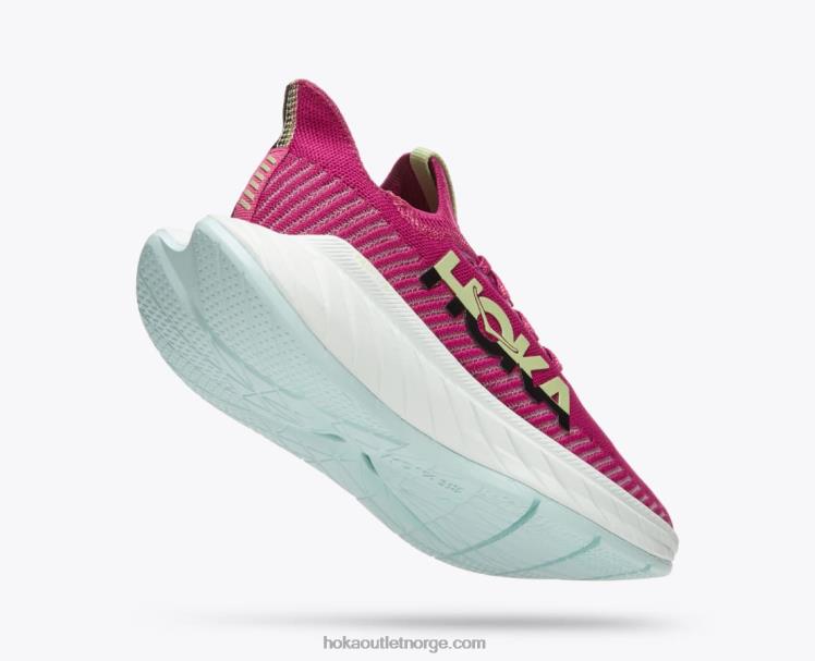 NR60645 karbon x 3 kvinner festival fuchsia/svart Hoka