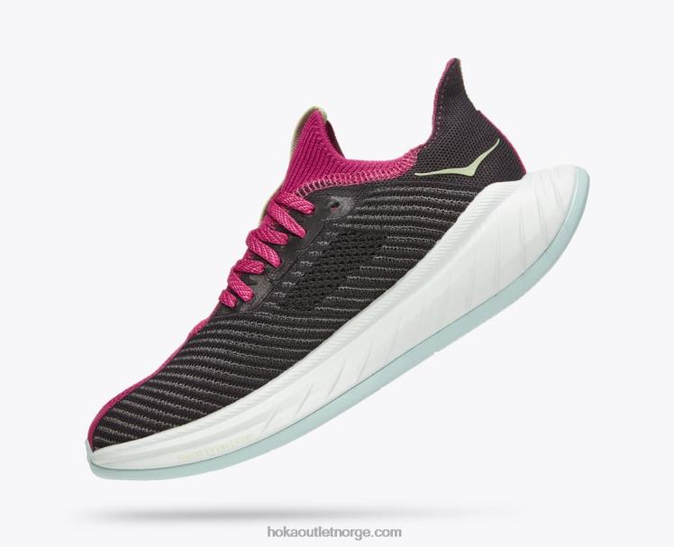 NR60645 karbon x 3 kvinner festival fuchsia/svart Hoka