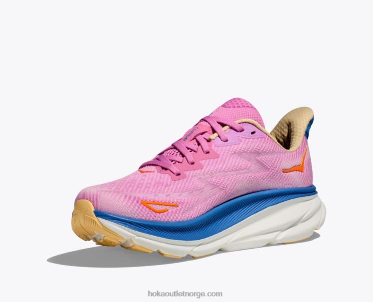 NR606683 clifton 9 kvinner eggedosis/blanc de blanc Hoka