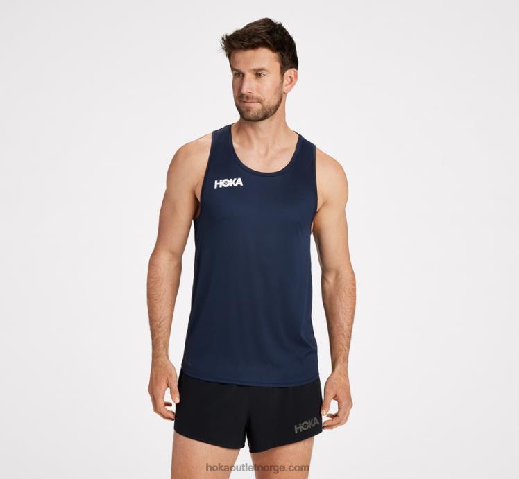 NR606630 glide singlet menn verdensrommet Hoka