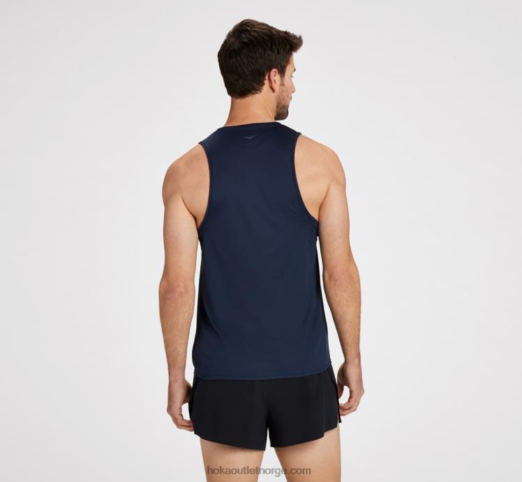 NR606630 glide singlet menn verdensrommet Hoka