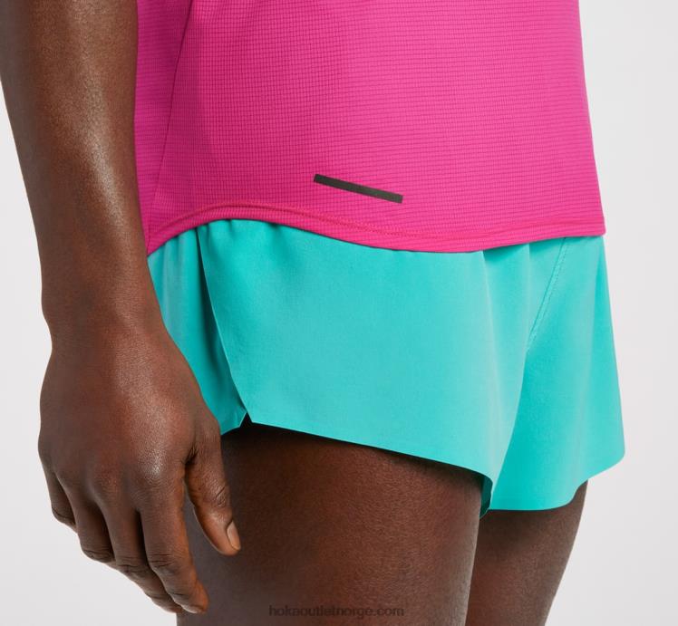 NR606633 glide singlet menn rosa ryllik Hoka