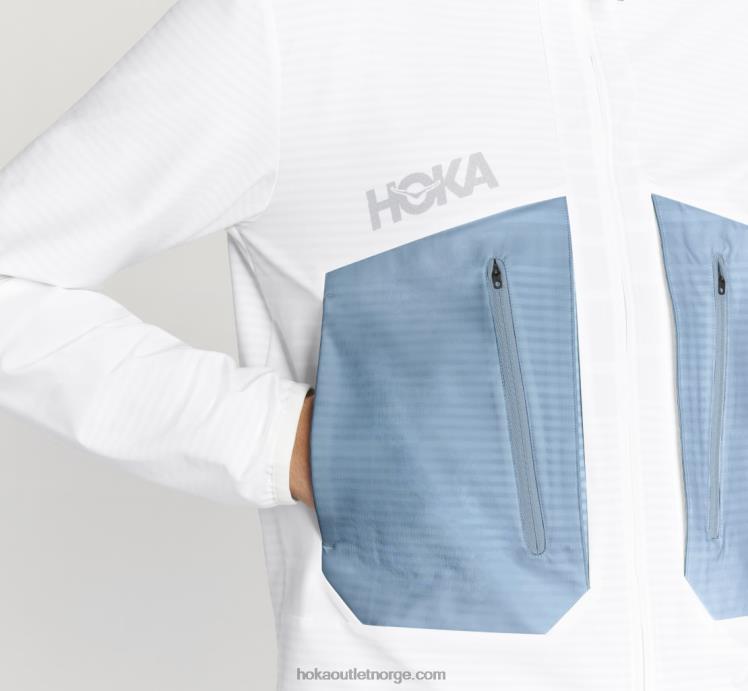 NR606668 misjon full-zip menn hvit Hoka