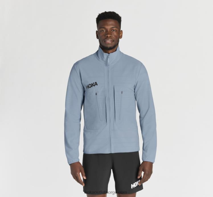 NR606669 misjon full-zip menn hvit Hoka