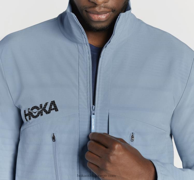 NR606669 misjon full-zip menn hvit Hoka
