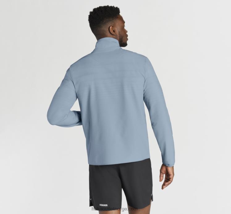 NR606669 misjon full-zip menn hvit Hoka