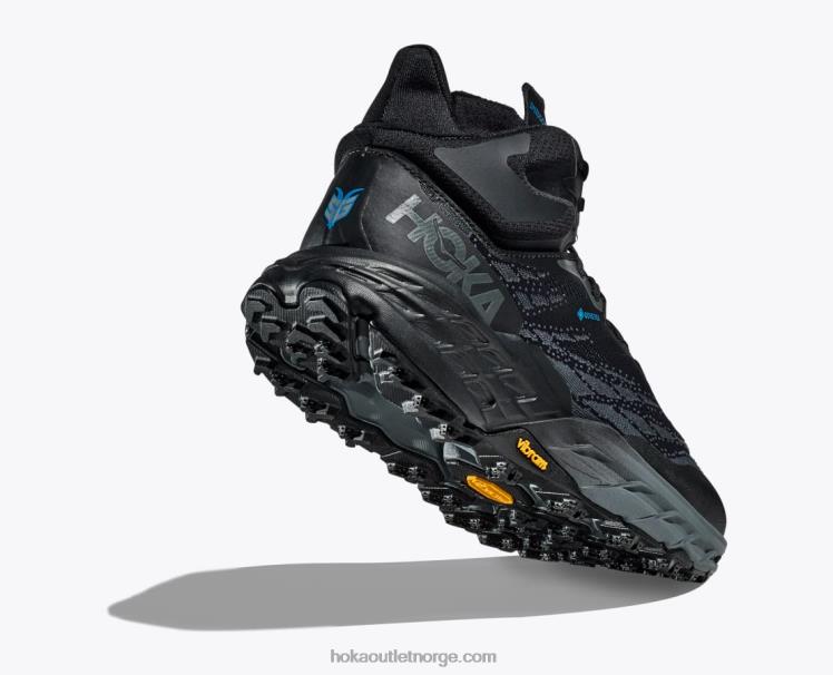 NR606487 speedgoat 5 mid gtx menn svart Hoka