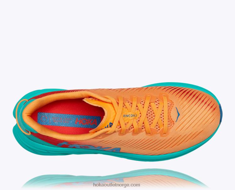 NR606448 rincon 3 menn brennende oransje/fiesta Hoka