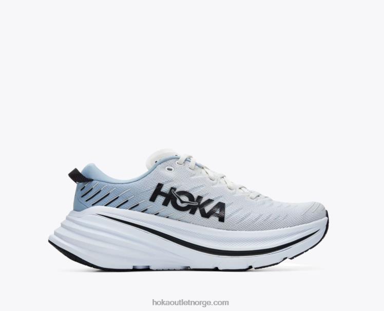 NR606465 bondi x menn blanc de blanc/blå tåke Hoka