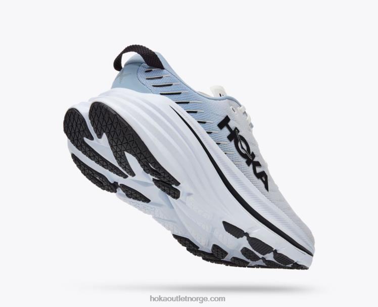 NR606465 bondi x menn blanc de blanc/blå tåke Hoka