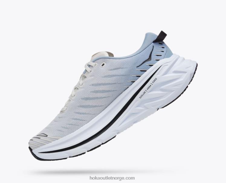 NR606465 bondi x menn blanc de blanc/blå tåke Hoka