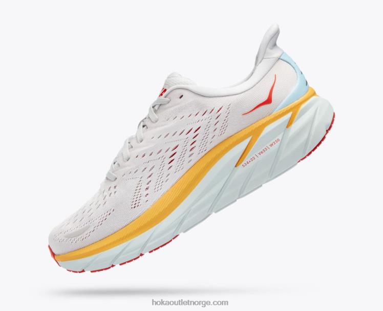 NR606477 clifton 8 menn nimbus cloud/blanc de blanc Hoka