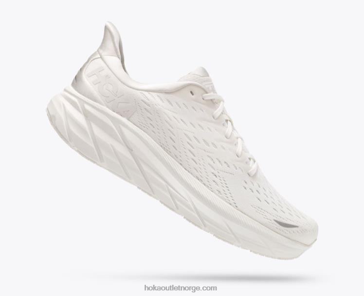 NR606575 clifton 8 menn hvit Hoka