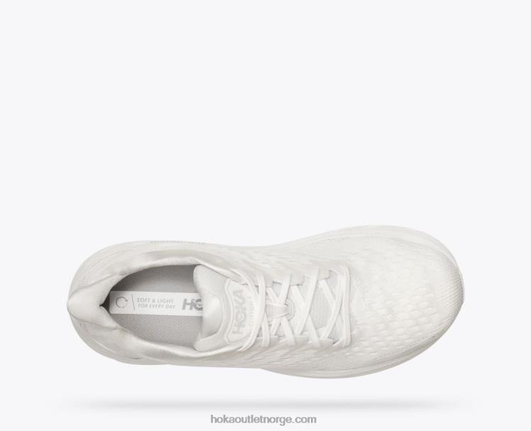 NR606575 clifton 8 menn hvit Hoka