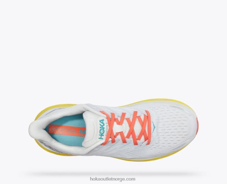 NR606577 clifton 8 menn blanc de blanc/lysende Hoka