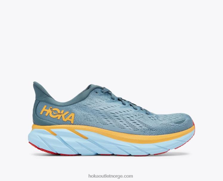 NR606586 clifton 8 menn hvit Hoka