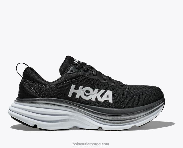 NR606616 bondi 8 menn svart hvit Hoka