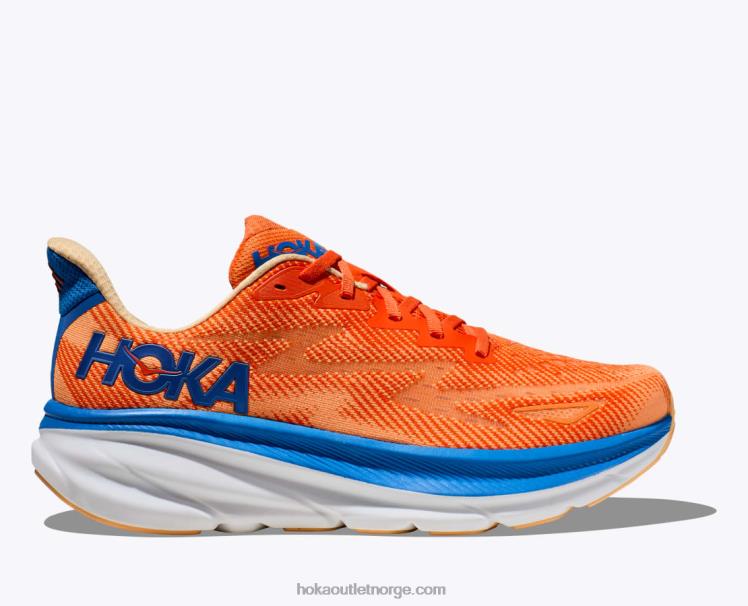 NR606621 clifton 9 menn hvit Hoka